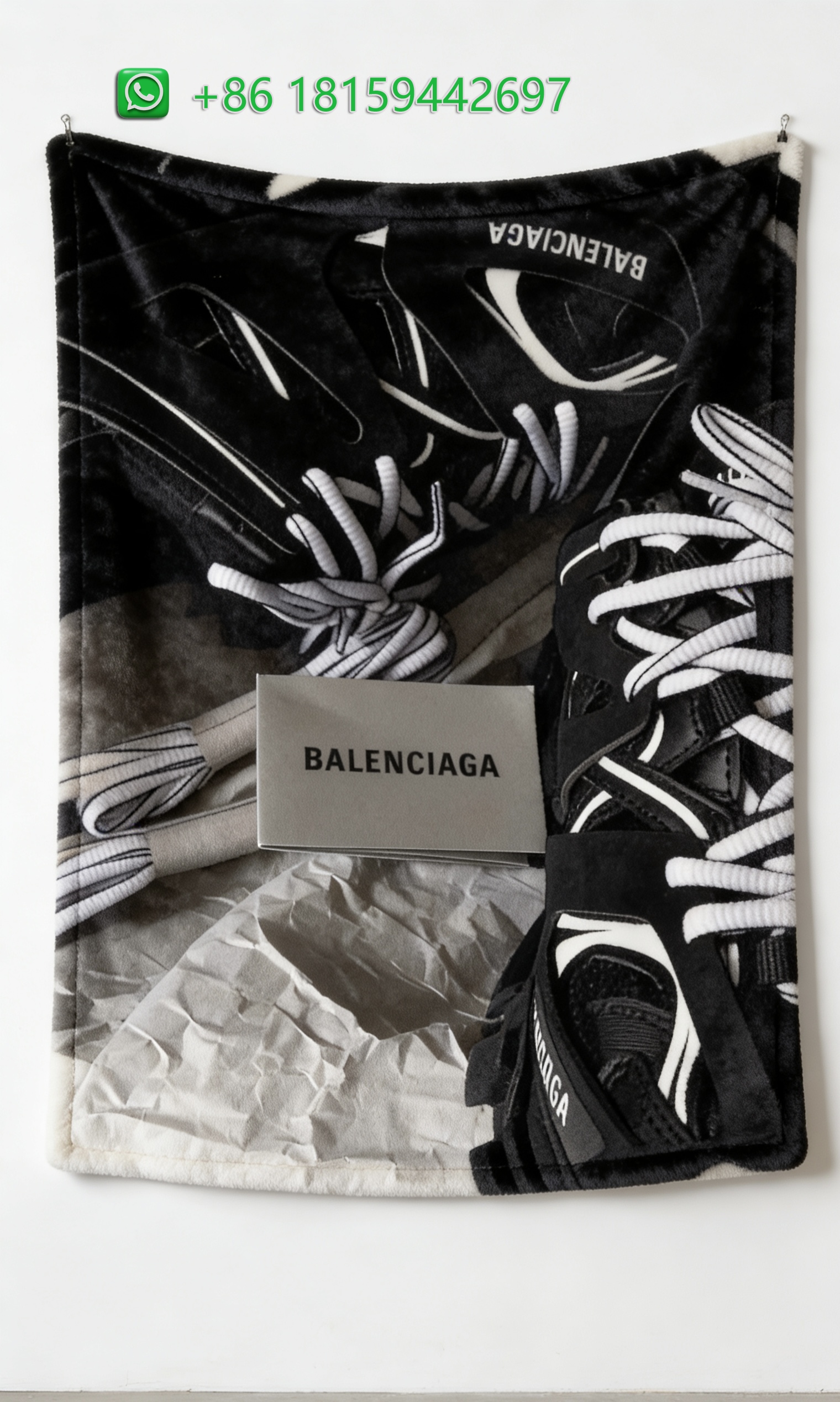 Balenciaga Throw Blankets
